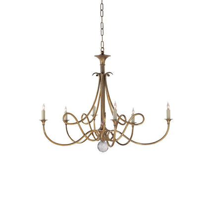 Double Twist Chandelier