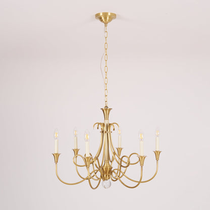 Double Twist Chandelier