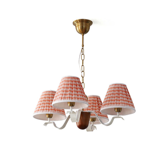 Dunnock Fabric Chandelier