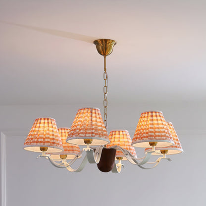 Dunnock Fabric Chandelier