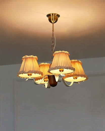 Dunnock Fabric Chandelier