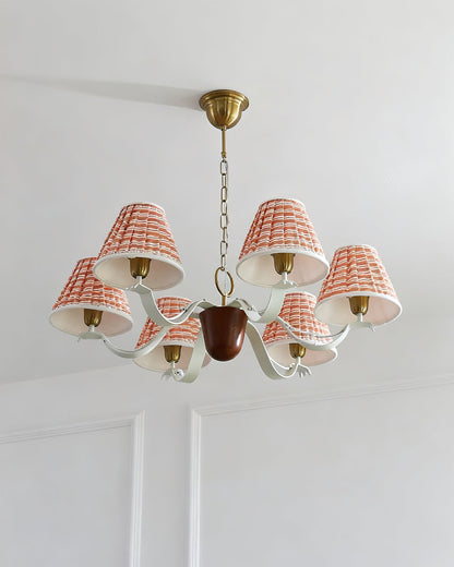 Dunnock Fabric Chandelier
