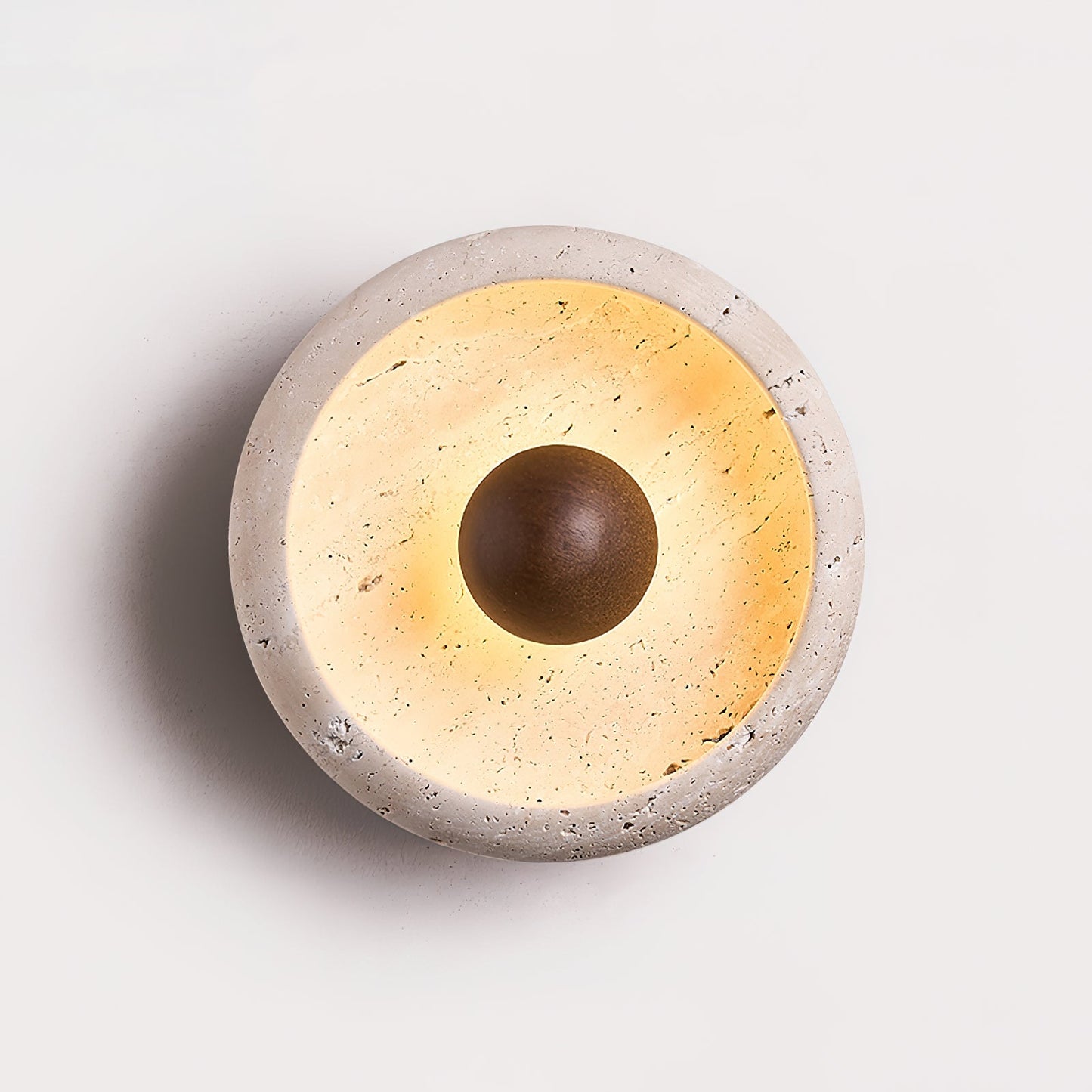 Eala Travertine Wall Lamp