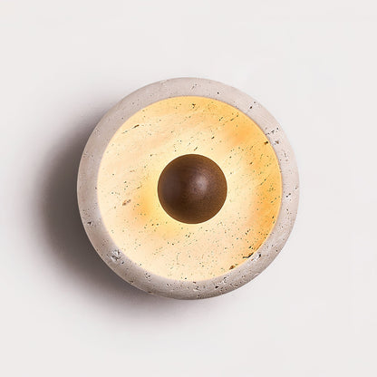 Eala Travertine Wall Lamp