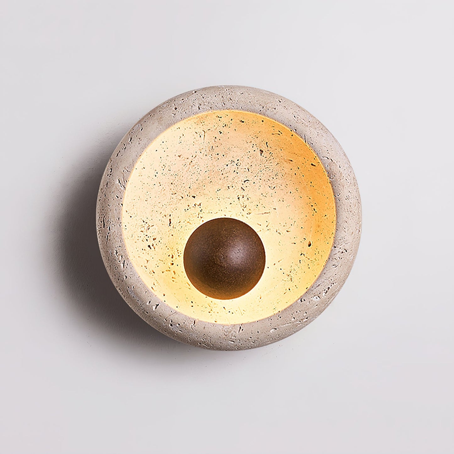 Eala Travertine Wall Lamp