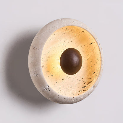 Eala Travertine Wall Lamp