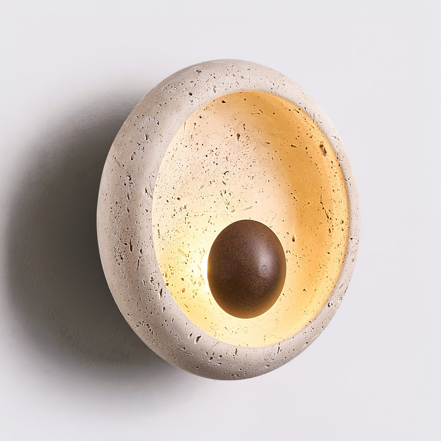 Eala Travertine Wall Lamp