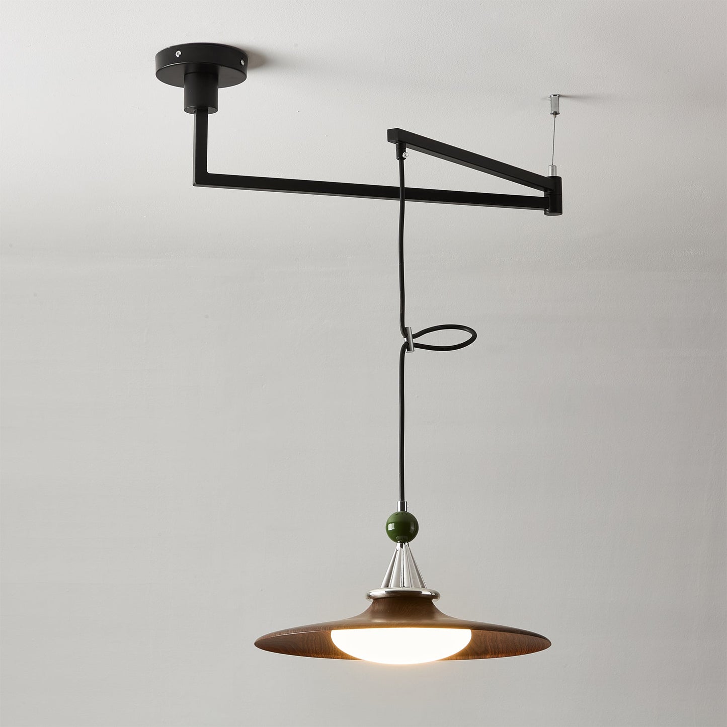 Eden Swing Arm Pendant Light