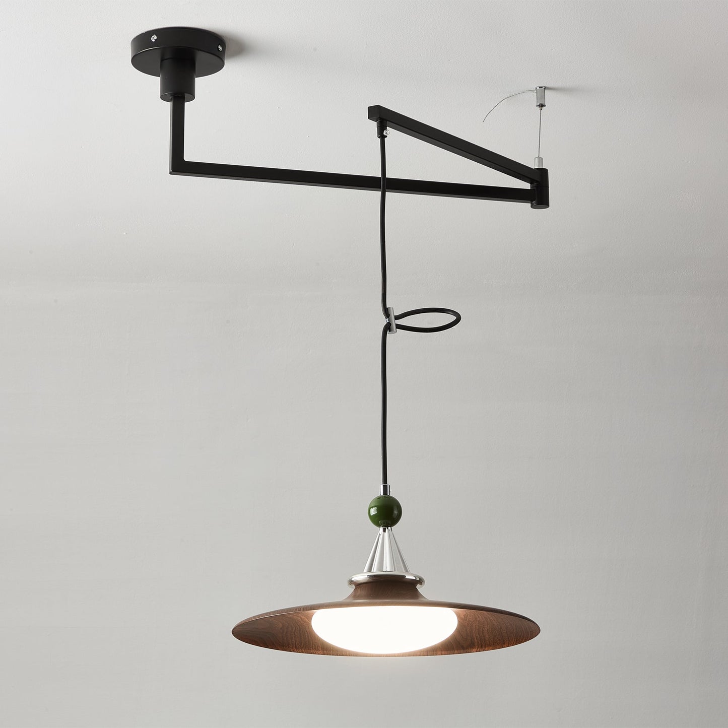 Eden Swing Arm Pendant Light