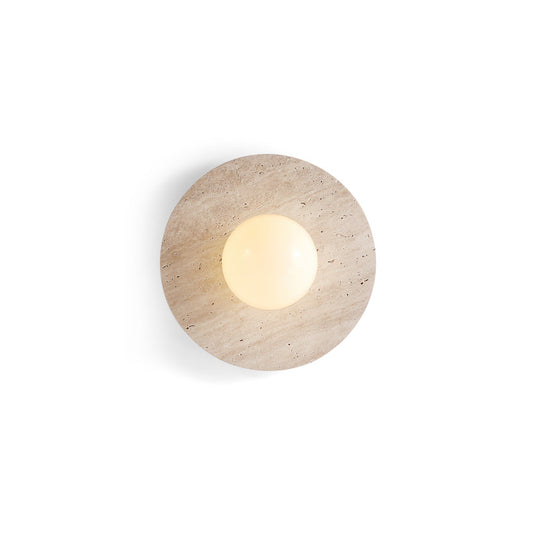 Elira Travertine Wall Lamp