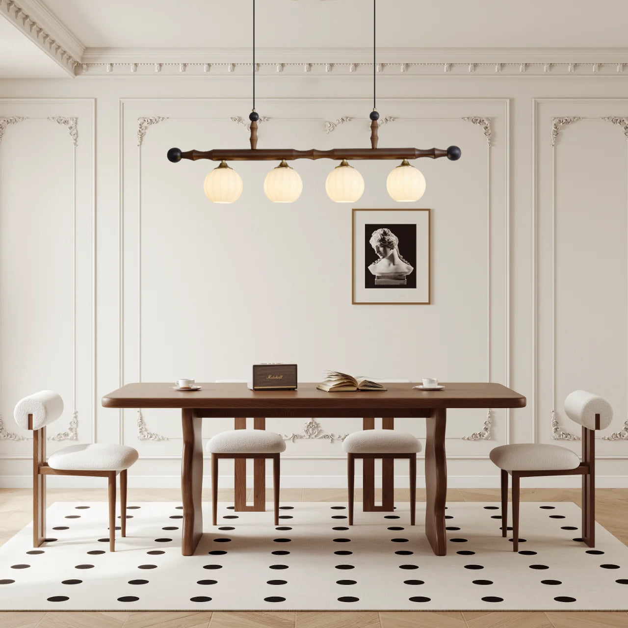 Elisha Wood Chandelier