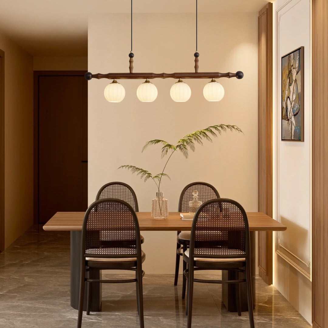 Elisha Wood Chandelier