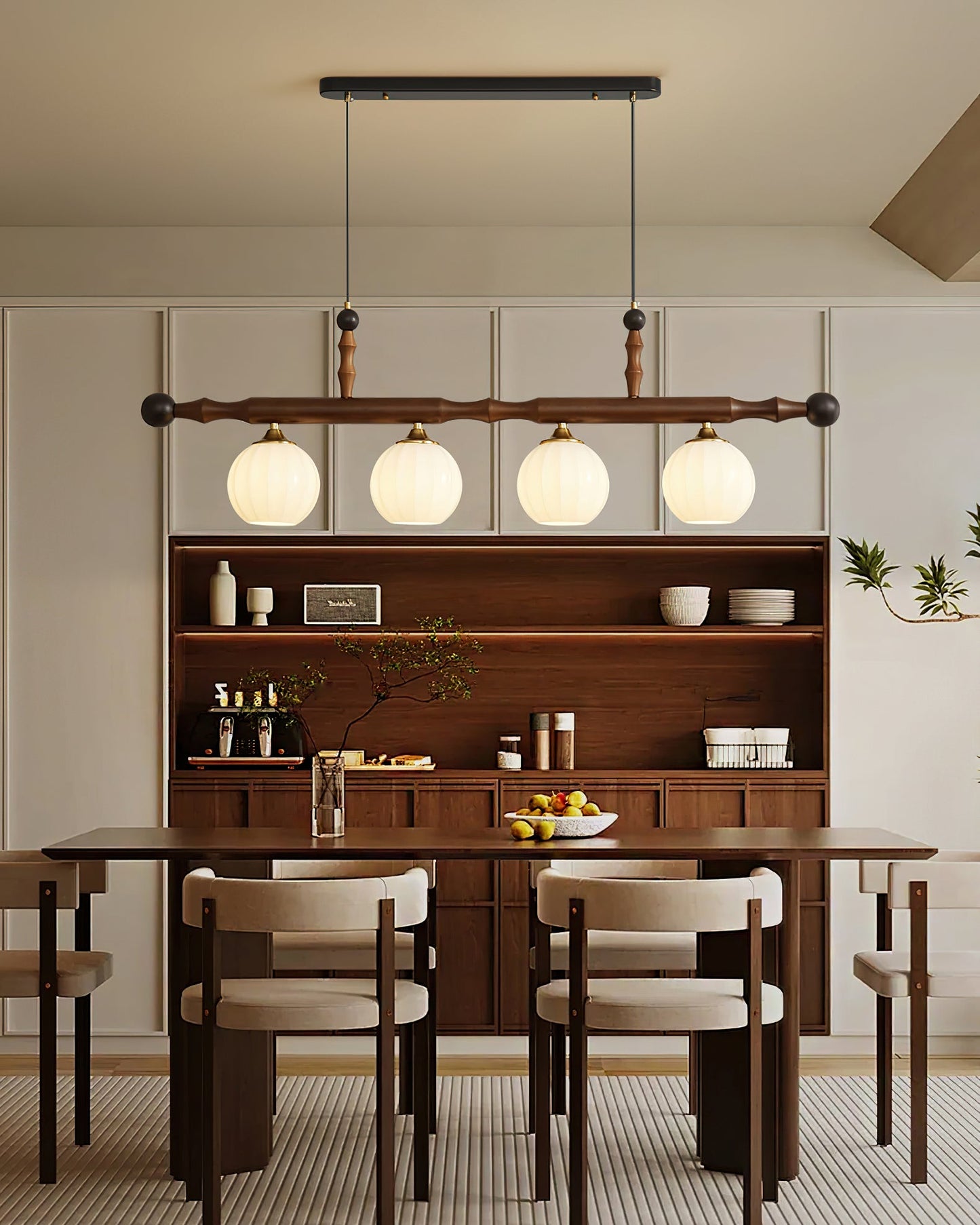 Elisha Wood Chandelier