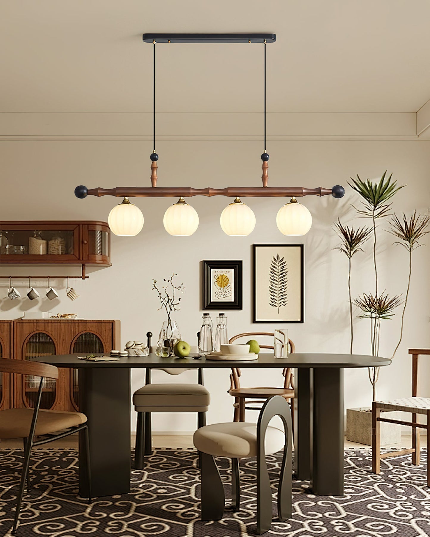 Elisha Wood Chandelier