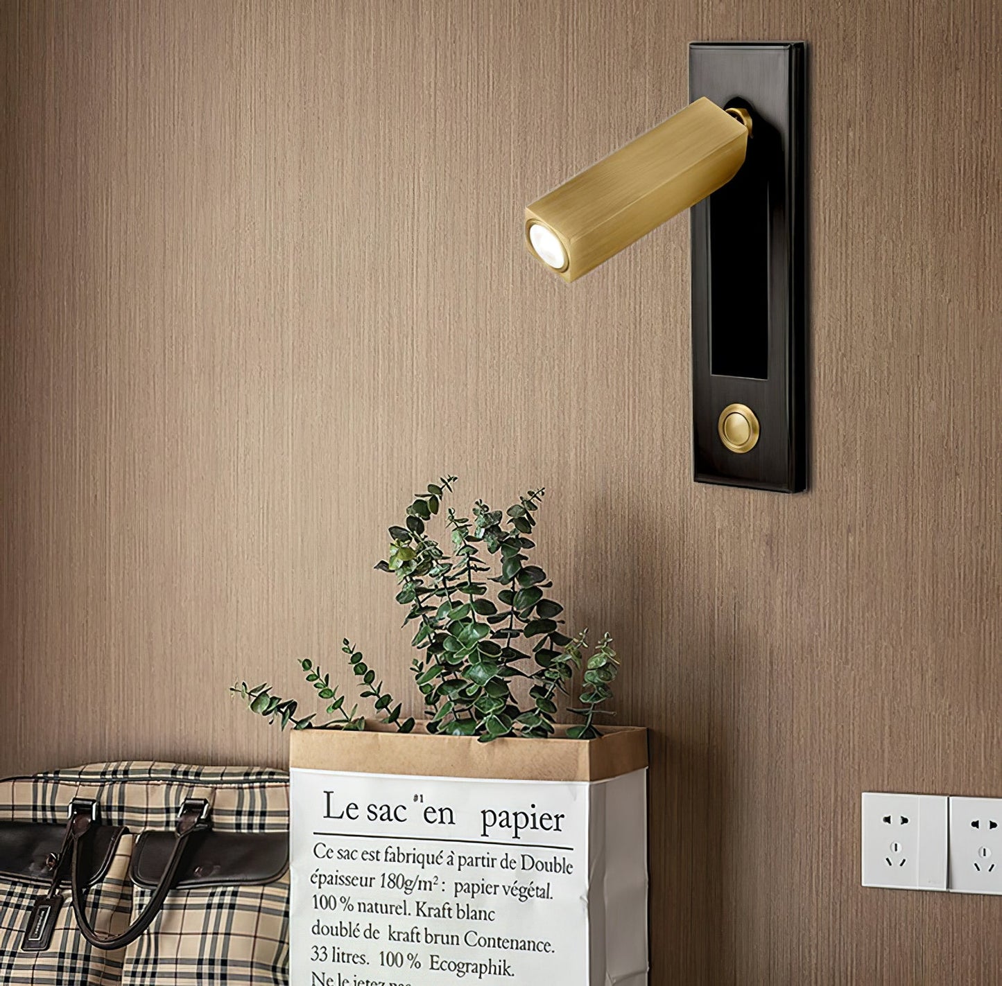 Lucia Embedded Bedside Sconce