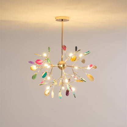 Agate Flake Chandelier