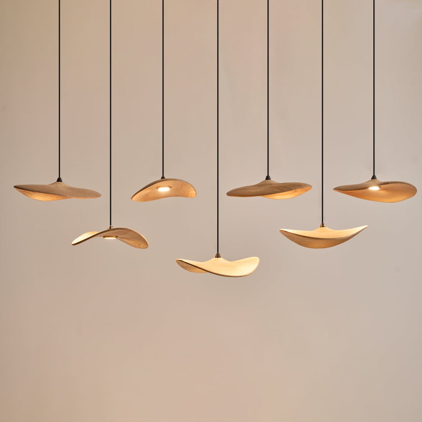 Empty Leaf Chandelier
