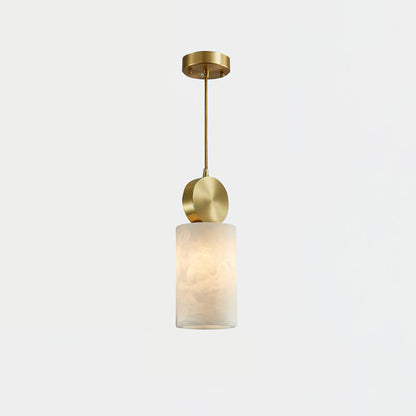 Etruscan Alabaster Pendant Light