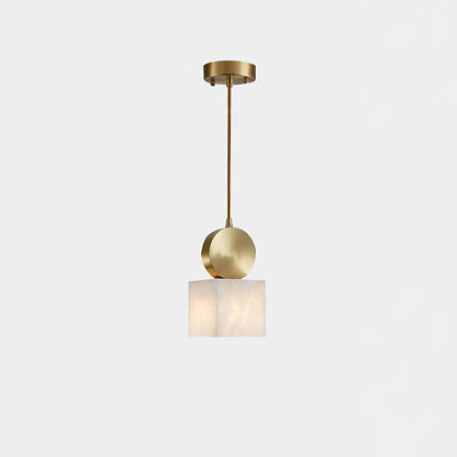 Etruscan Alabaster Pendant Light