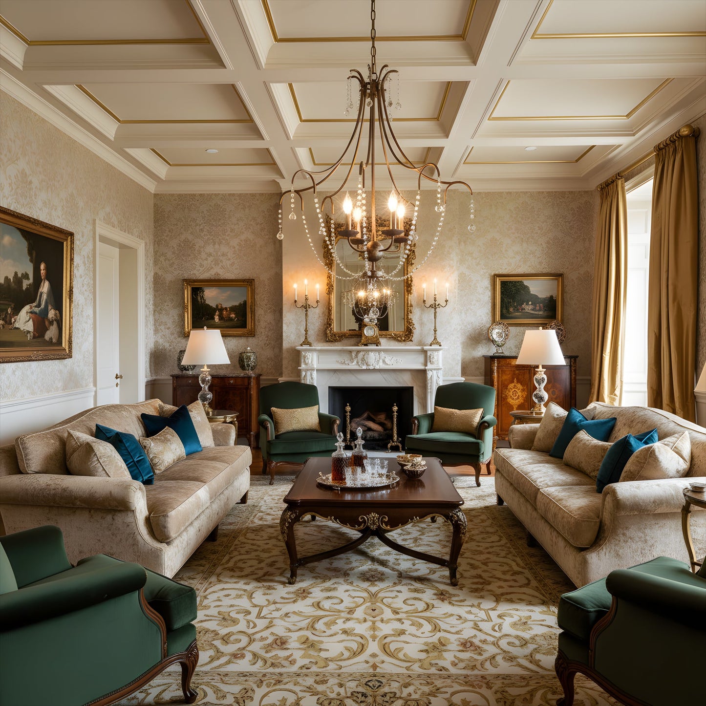 Fabio Crystal Chandelier