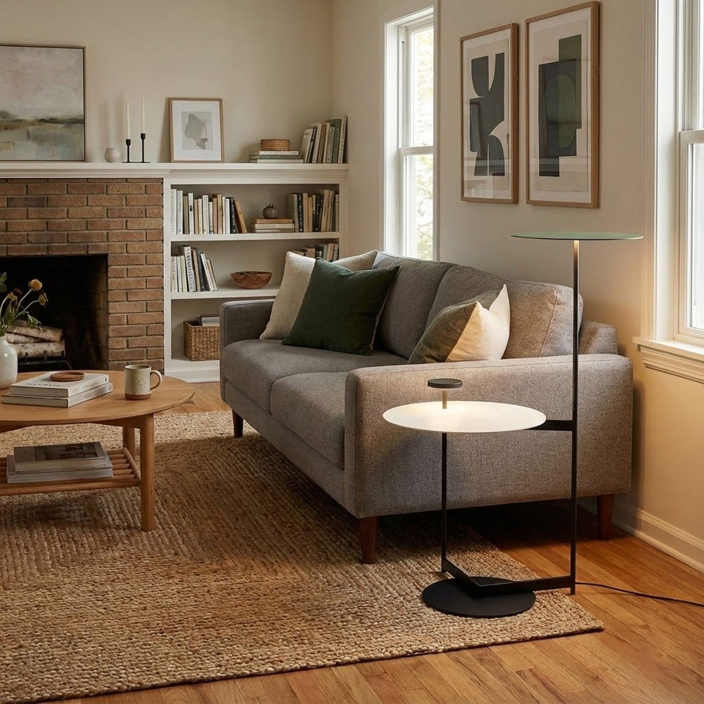 Flat Floor Lamp