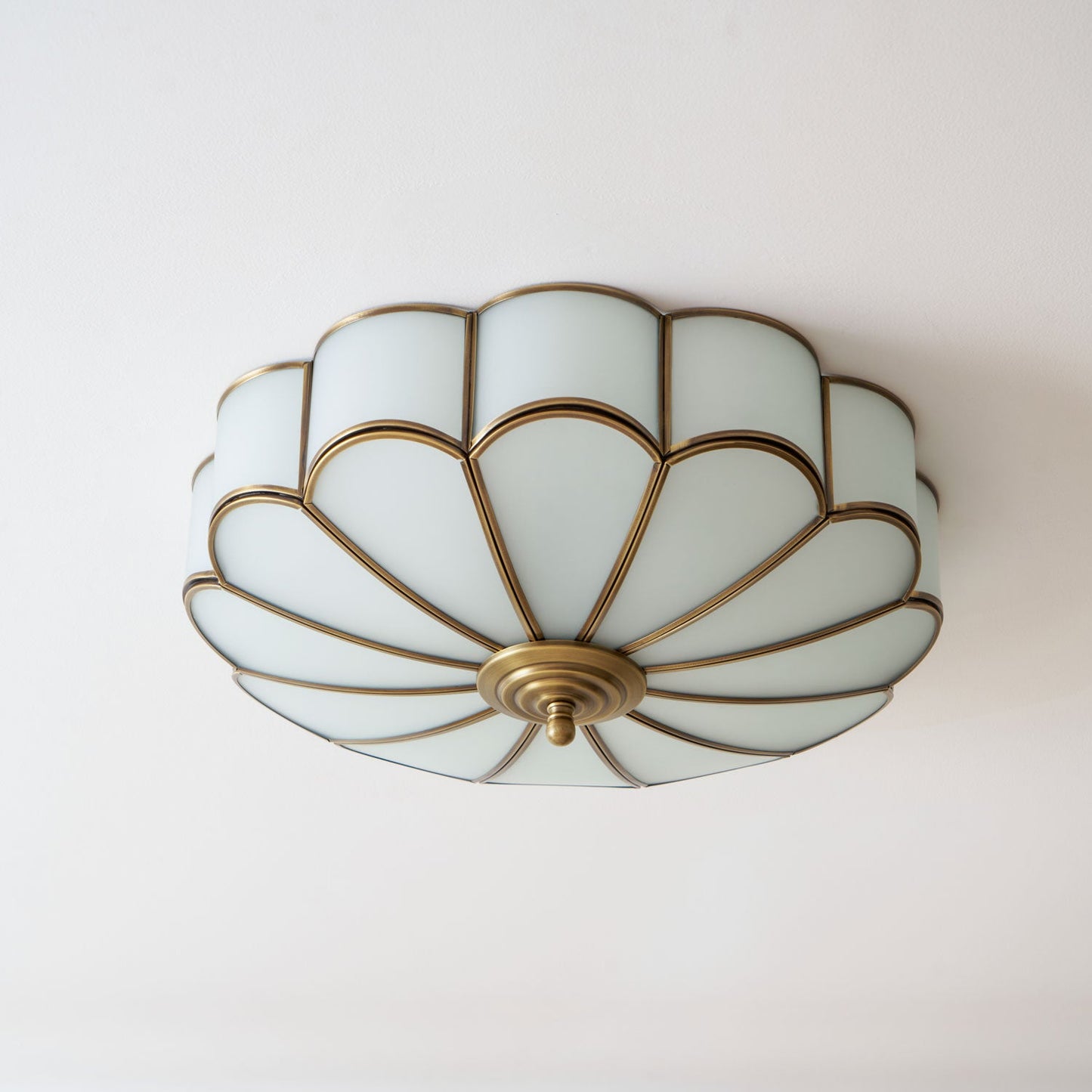 Flower Shape Glass Recessed Ceiling Light
