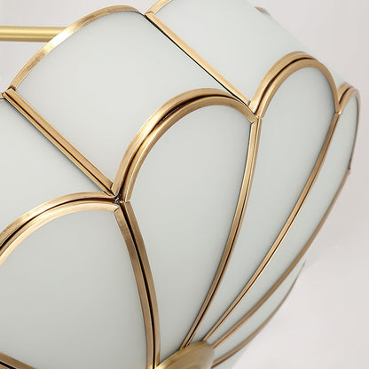 Noemi Flower Shaped Glass Ceiling Light