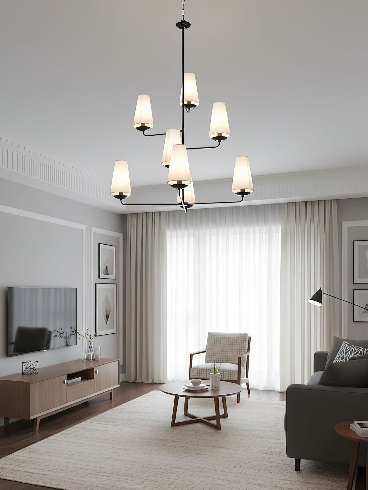 Fontaine Vertical Chandelier