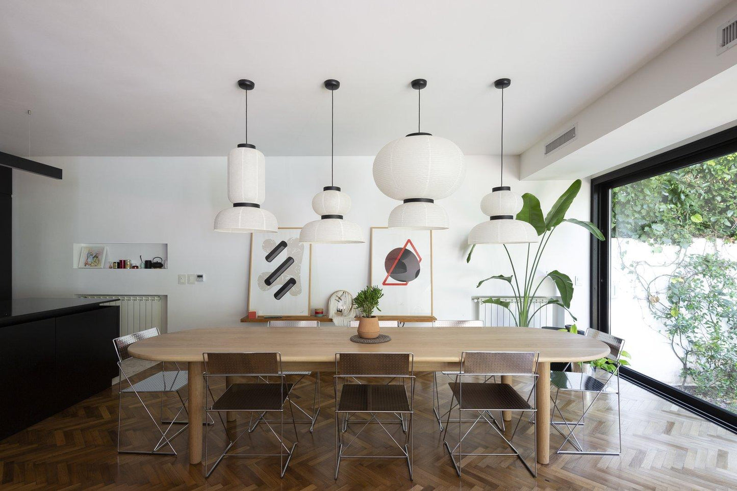 Rice Paper Lantern Pendant Lamp
