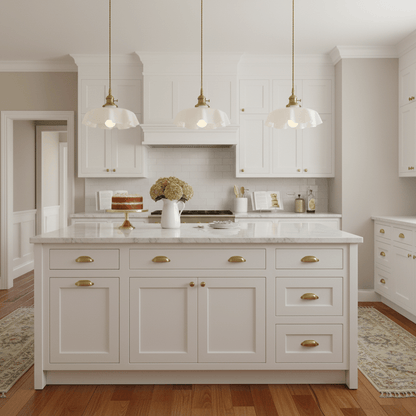 French Flower Pendant Light
