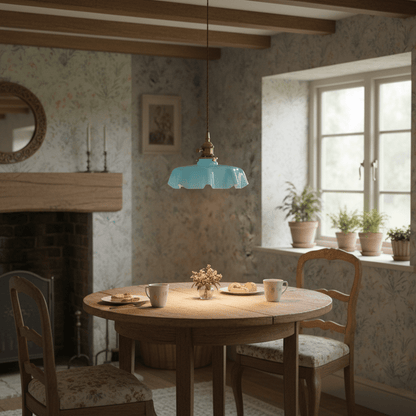 French Flower Pendant Light