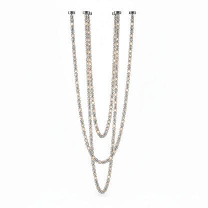 Gabriel Chrome Chandelier
