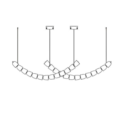Gabriel Chrome Chandelier