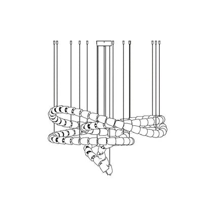 Gabriel Chrome Chandelier