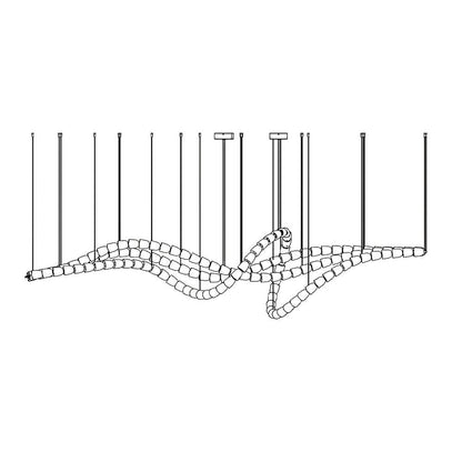 Gabriel Chrome Chandelier