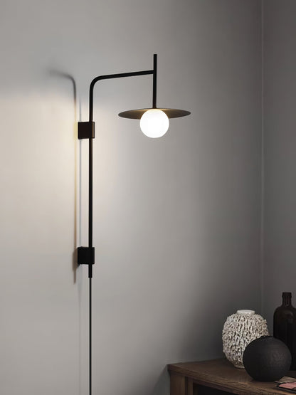 Gea Swing Arm Plug-in Wall Lamp