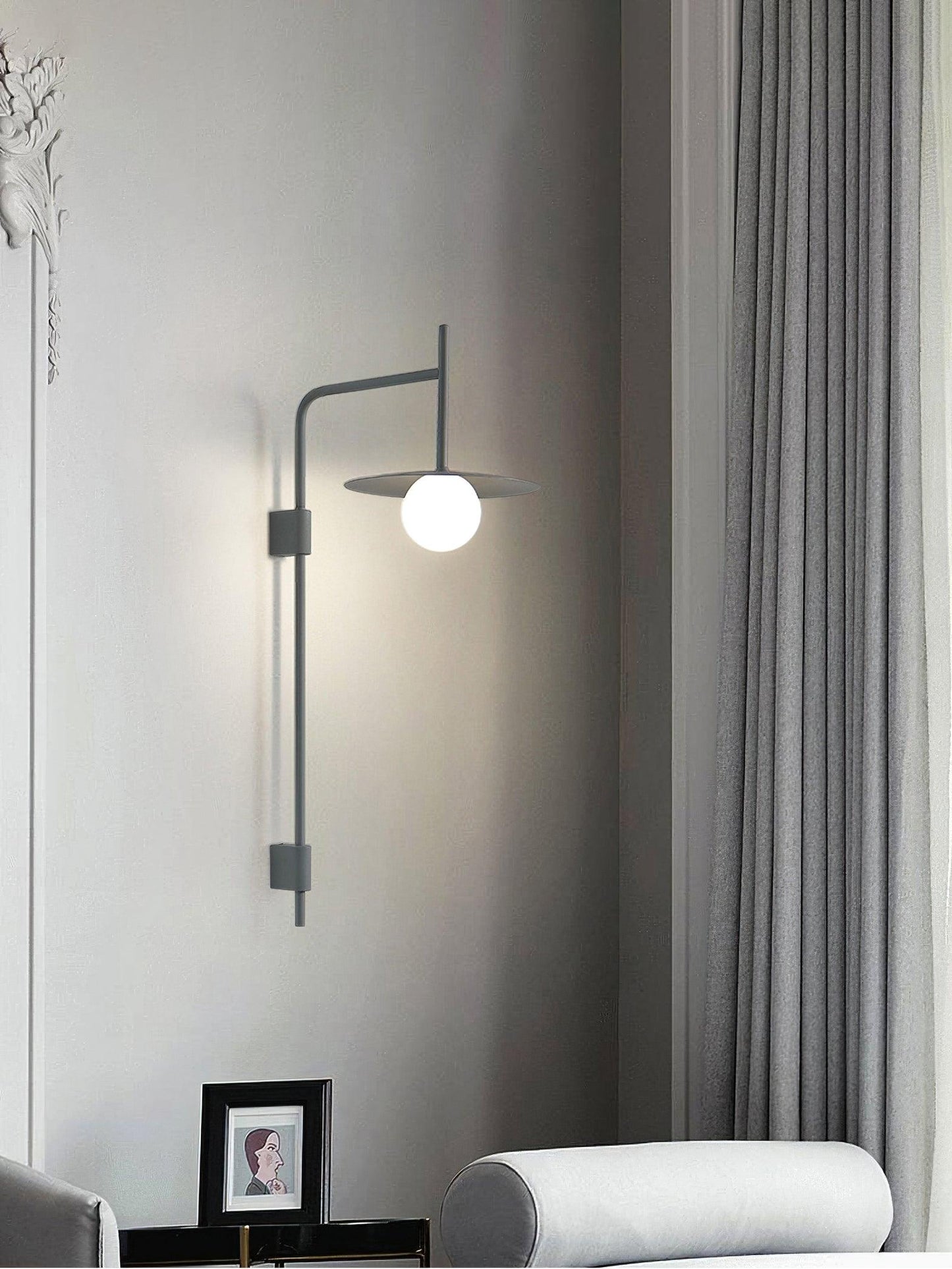 Gea Swing Arm Plug-in Wall Lamp