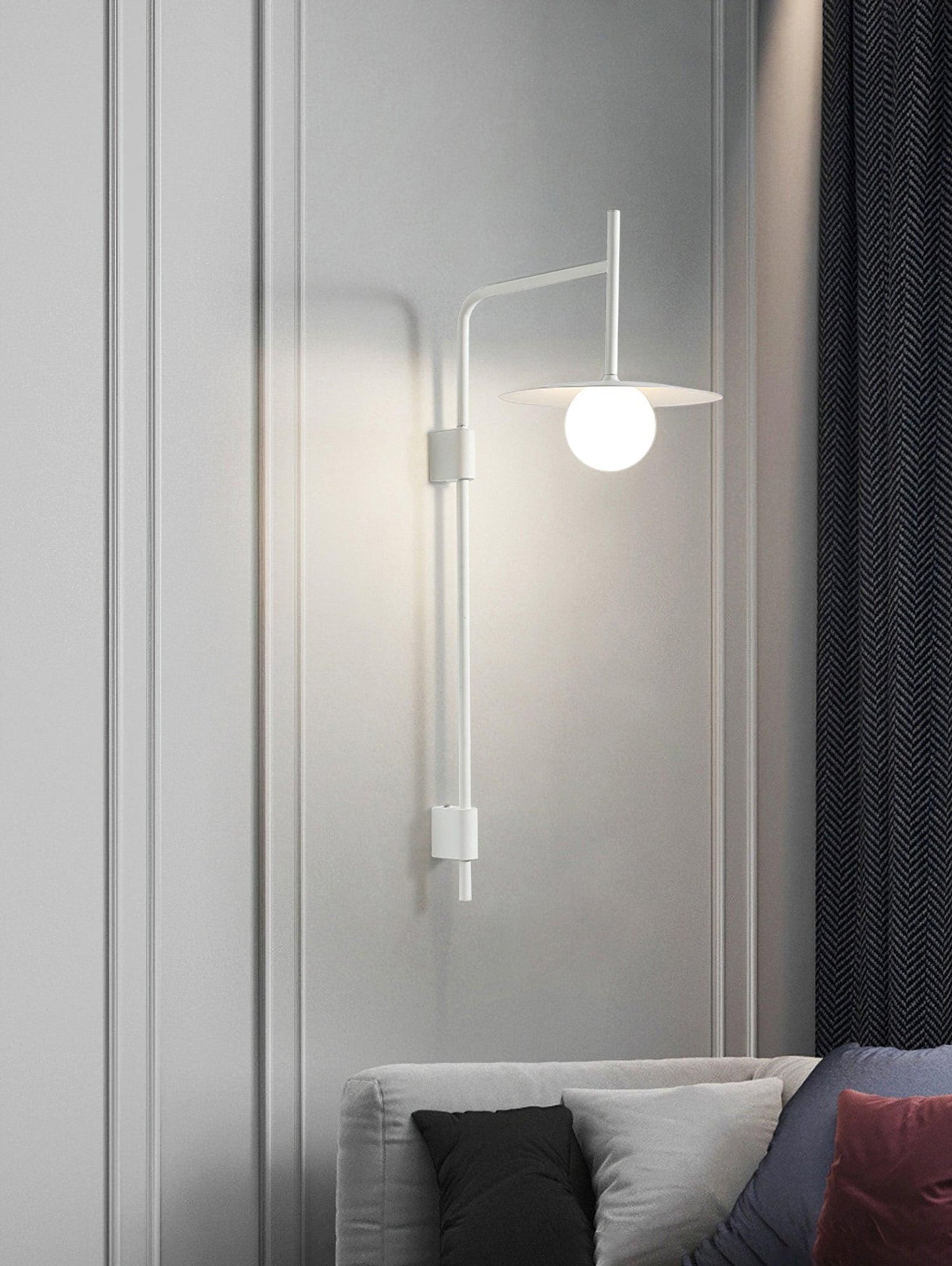 Gea Swing Arm Plug-in Wall Lamp