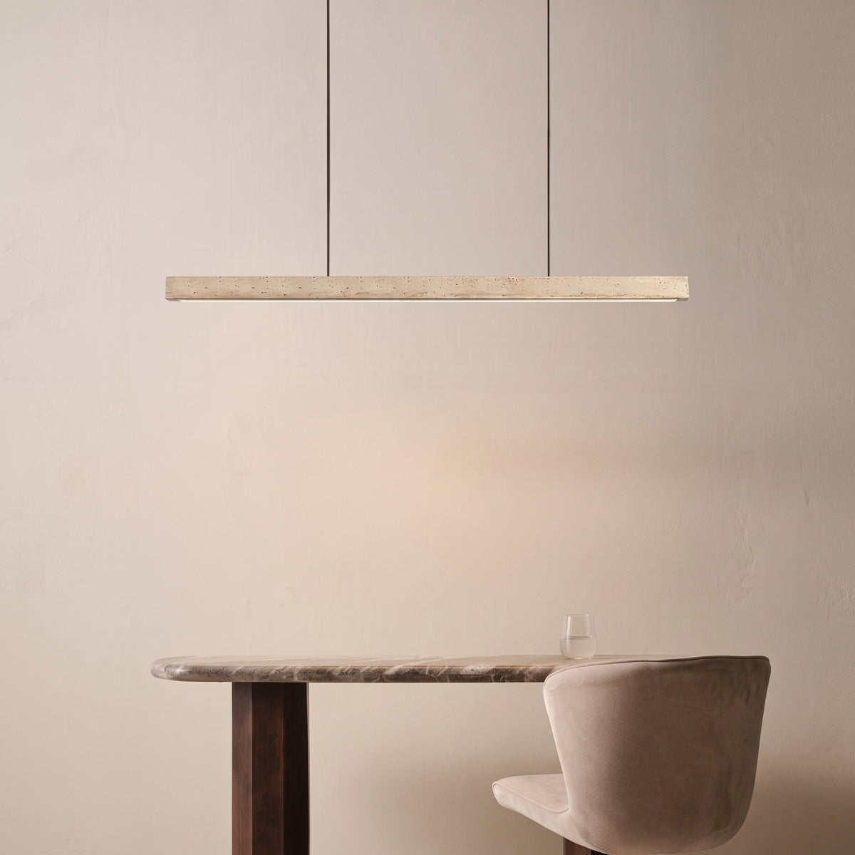 Corsica Travertine Pendant Lamp