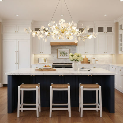 Gingko Chandelier I