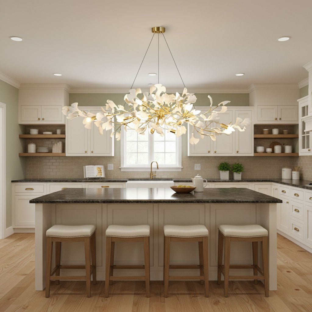 Gingko Chandelier I