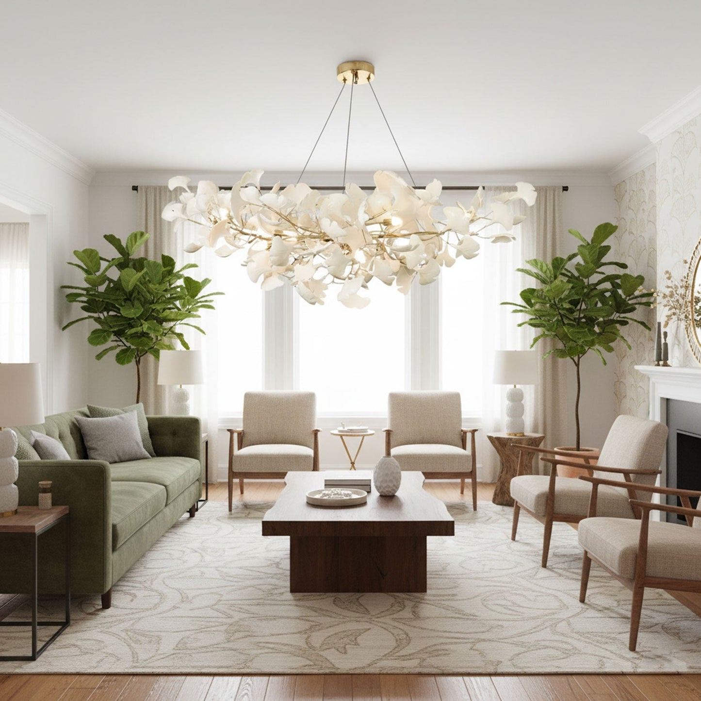 Sofia Floral Chandelier