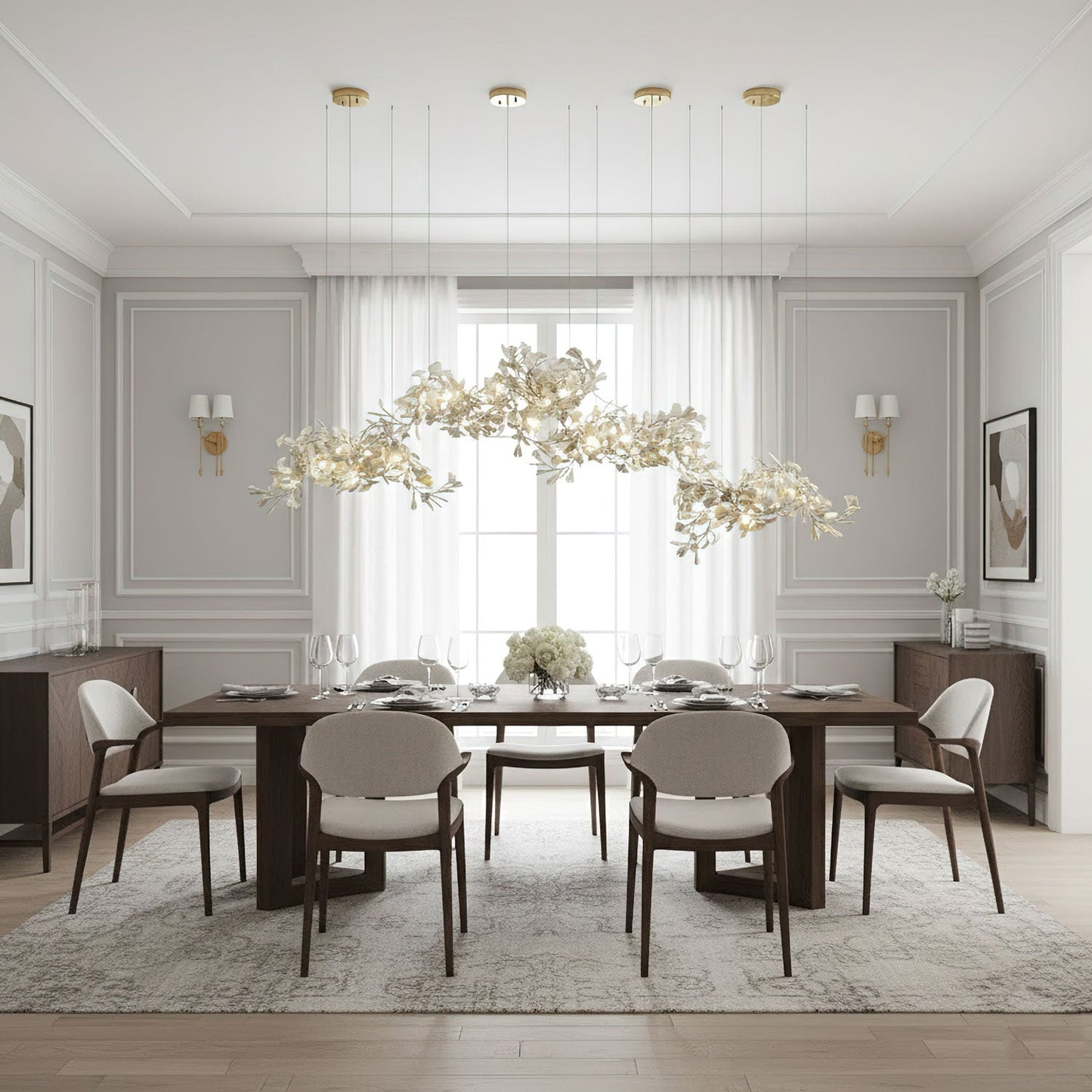 Gingko Chandelier C