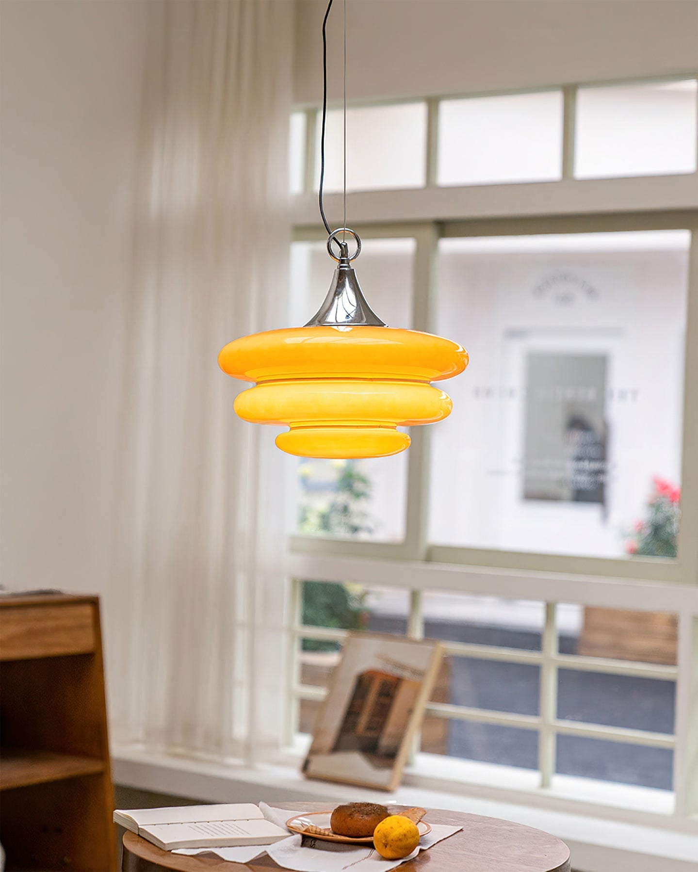 Gispen Orange Pendant Light