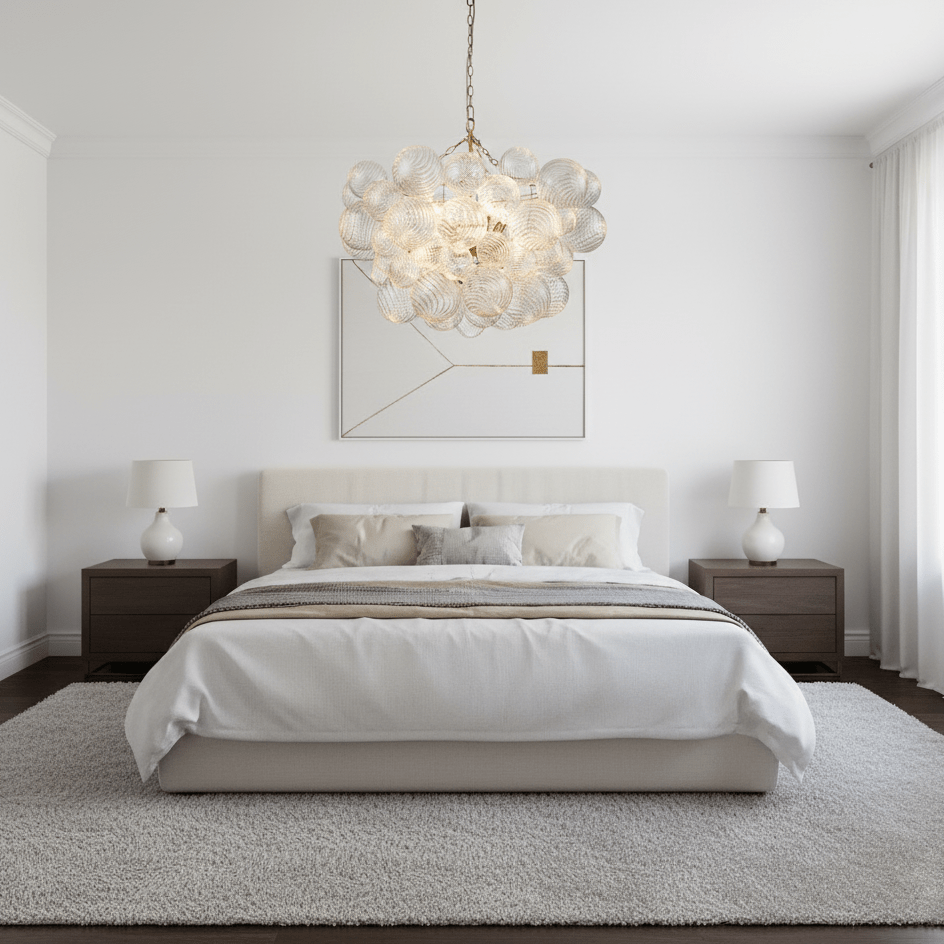 Glass Ball Bubbles Chandelier