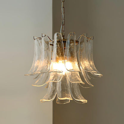 Murano Glass Petals Chandelier