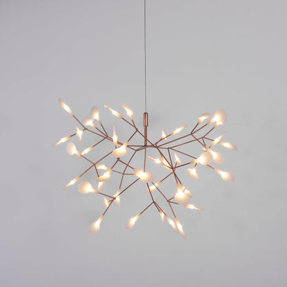 Rose Gold Firefly LED Chandelier