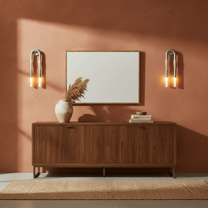 Horsehair Wall Lamp