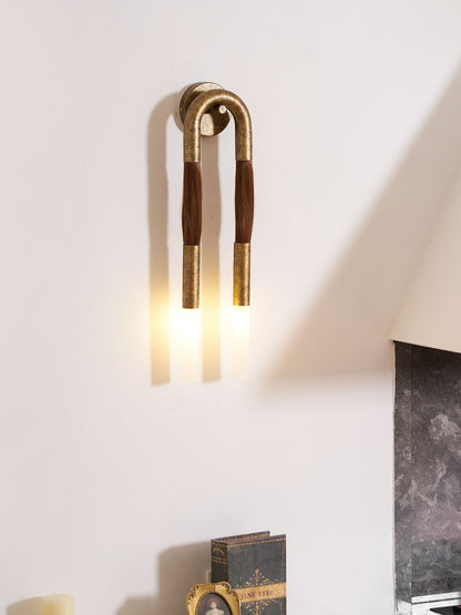 Horsehair Wall Lamp