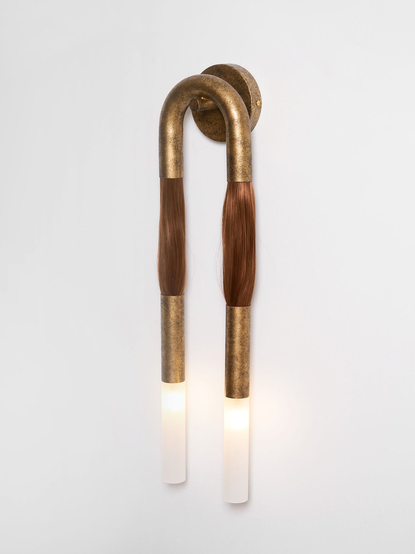 Horsehair Wall Lamp